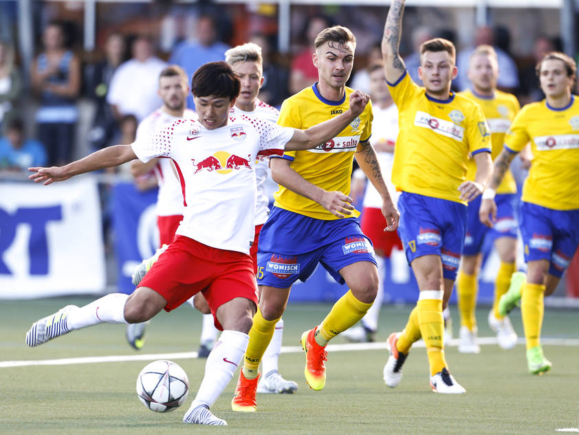 Salzburg siegte erneut mit 7:0 in Deutschlandsberg Salzburg siegte erneut mit 7:0 in Deutschlandsberg