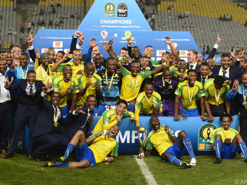 Die Mamelodi Sundowns holten den Titel Die Mamelodi Sundowns holten den Titel