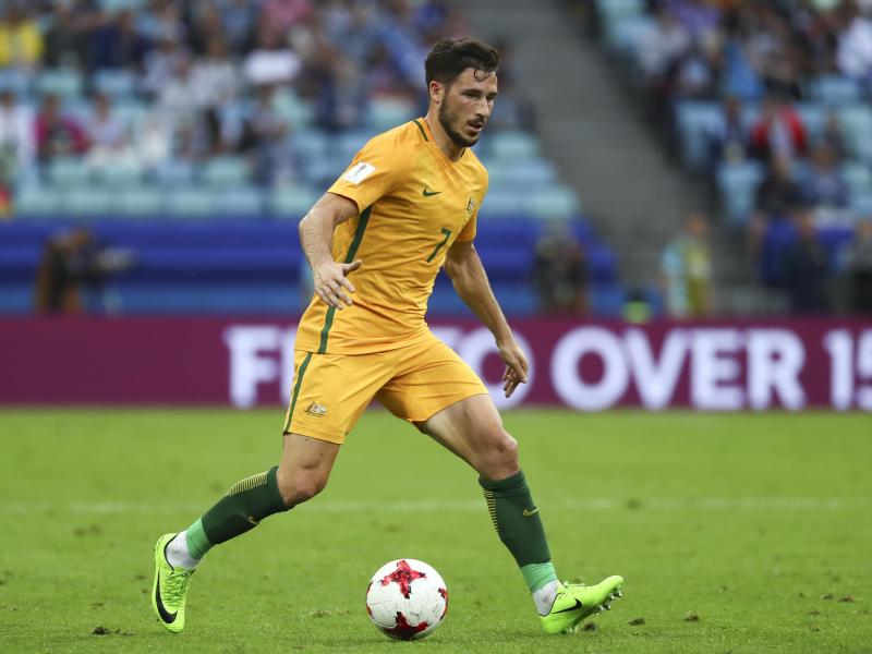 Brachte Australien auf die Siegerstraße: Mathew Leckie Brachte Australien auf die Siegerstraße: Mathew Leckie