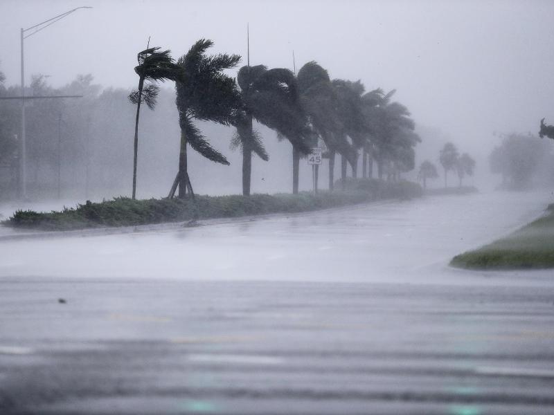 Der Hurrikan Irma fegte über Florida hinweg Der Hurrikan Irma fegte über Florida hinweg