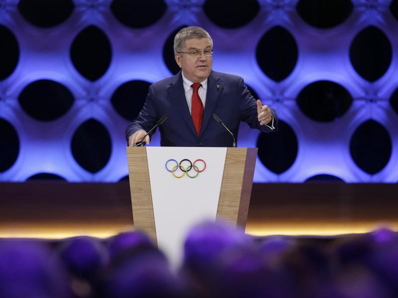 Thomas Bach nutzte die goldene Gelegenheit Thomas Bach nutzte die goldene Gelegenheit