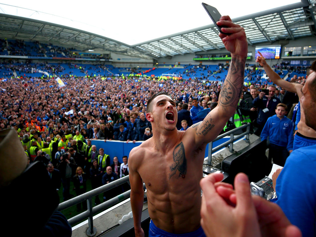 Celebración del ascenso del Brighton (Foto: Getty) Celebración del ascenso del Brighton (Foto: Getty)