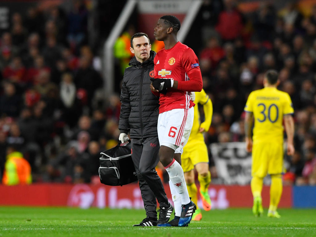 Paul Pogba fehlt Manchester United mehrere Wochen Paul Pogba fehlt Manchester United mehrere Wochen