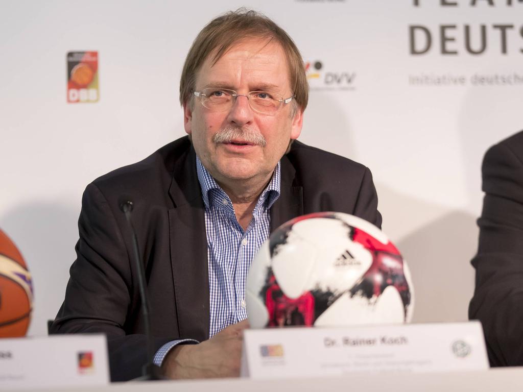 DFB-Vize Rainer Koch hat die Sorgen vieler Regionalligisten beiseite geschoben DFB-Vize Rainer Koch hat die Sorgen vieler Regionalligisten beiseite geschoben