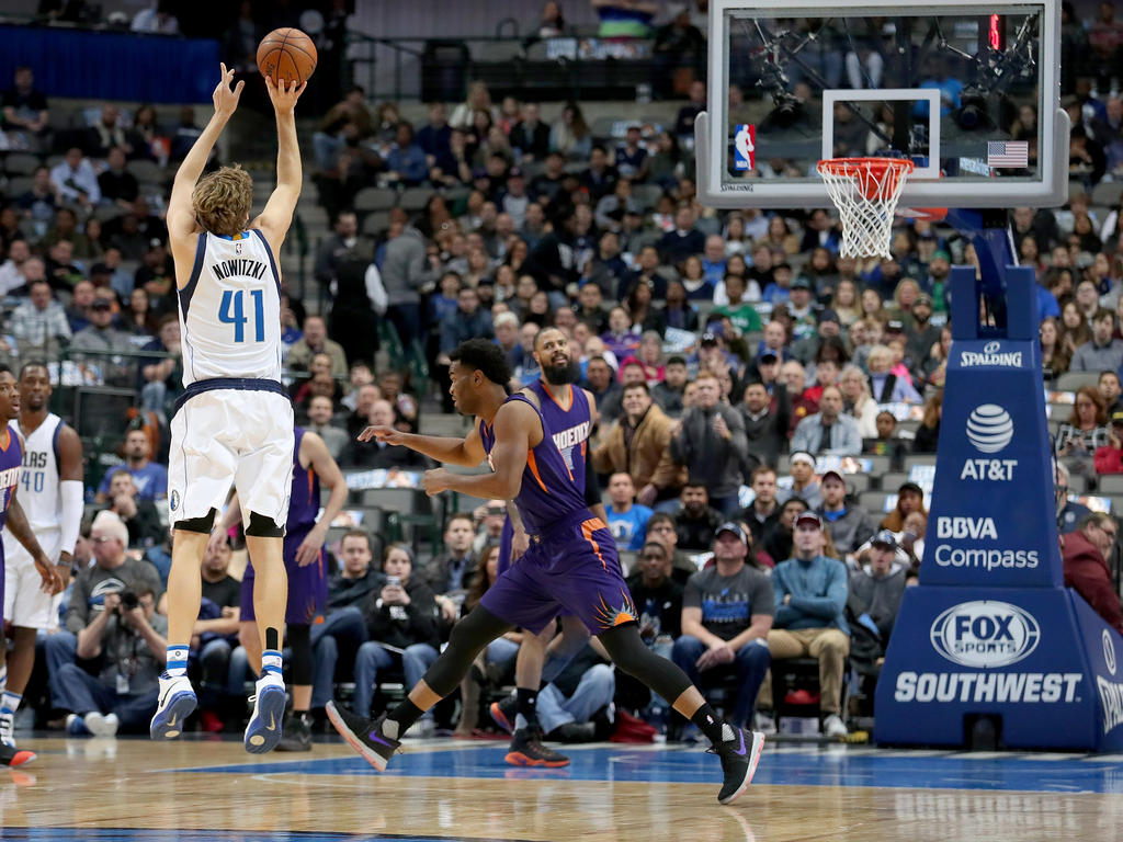 Dirk Nowitzki überzeugte gegen die Wolves mit 26 Punkten Dirk Nowitzki überzeugte gegen die Wolves mit 26 Punkten