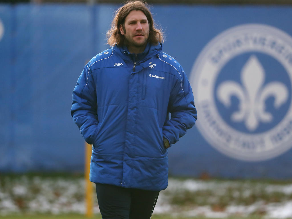 Lilien-Coach Torsten Frings beweist Humor Lilien-Coach Torsten Frings beweist Humor