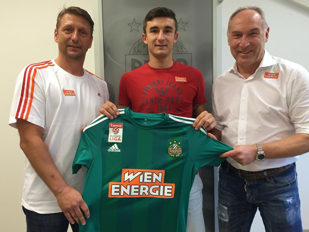 Matej Jelic wechselt zu Rapid Matej Jelic wechselt zu Rapid