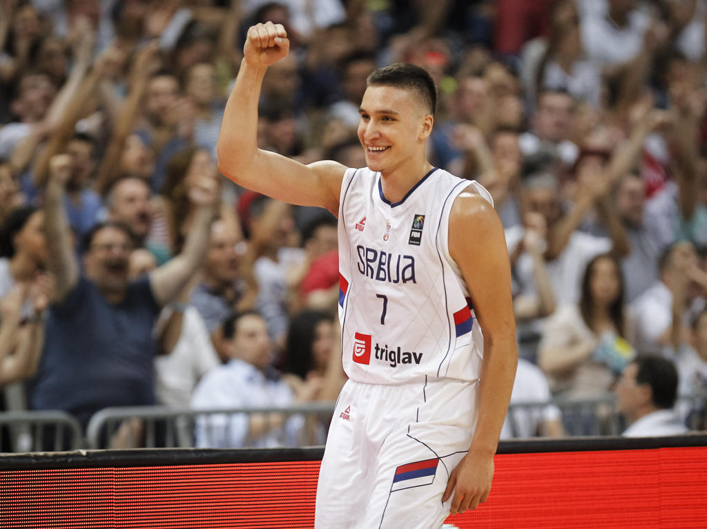 Bogdan Bogdanović steht mit Serbien im Halbfinale Bogdan Bogdanović steht mit Serbien im Halbfinale