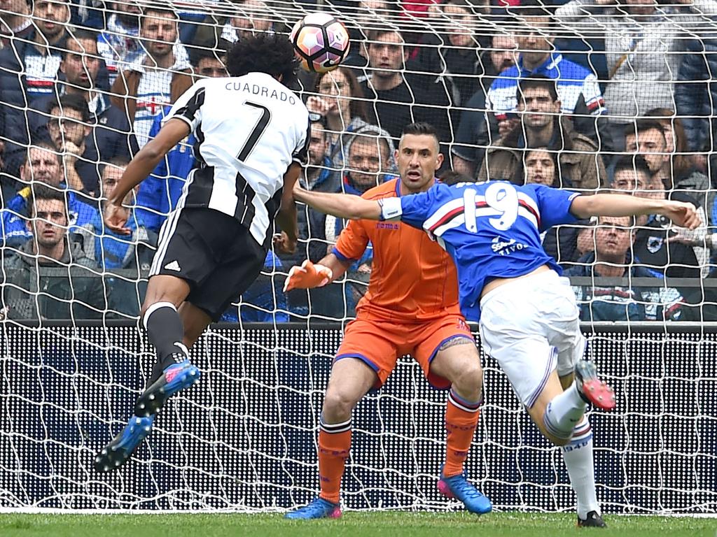 El único tanto del partido lo consiguió Cuadrado en el inicio del choque. (Foto: Getty) El único tanto del partido lo consiguió Cuadrado en el inicio del choque. (Foto: Getty)