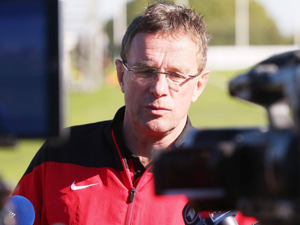 Rangnick hat betont, dass es bei RB Leipzig keine Krise gibt Rangnick hat betont, dass es bei RB Leipzig keine Krise gibt