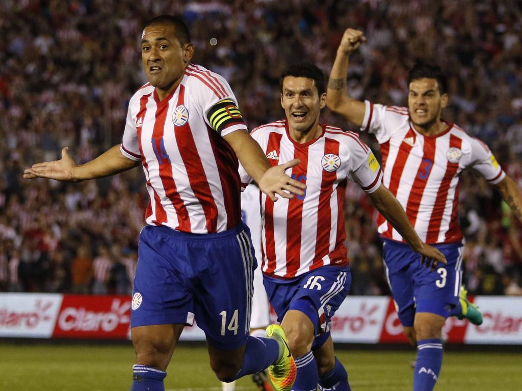 Paraguay es octava en la clasificación para el Mundial de Rusia. (Foto: Imago) Paraguay es octava en la clasificación para el Mundial de Rusia. (Foto: Imago)