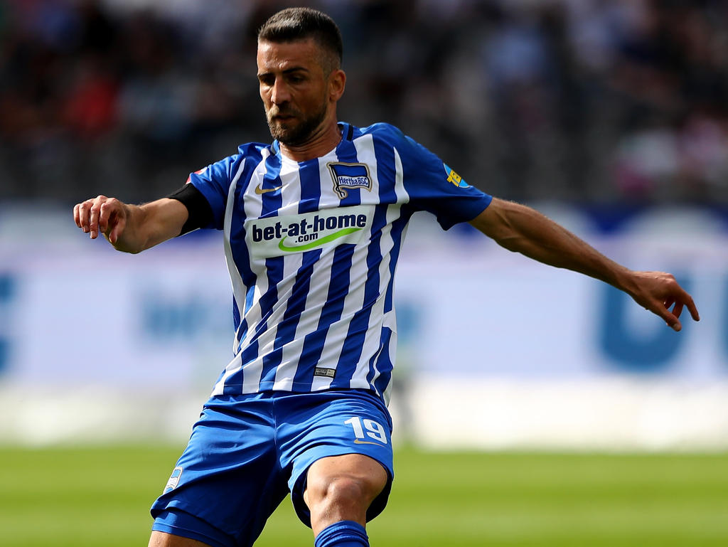 Hertha-Profi Vedad Ibišević möchte gegen Bilbao seine Torflaute beenden Hertha-Profi Vedad Ibišević möchte gegen Bilbao seine Torflaute beenden