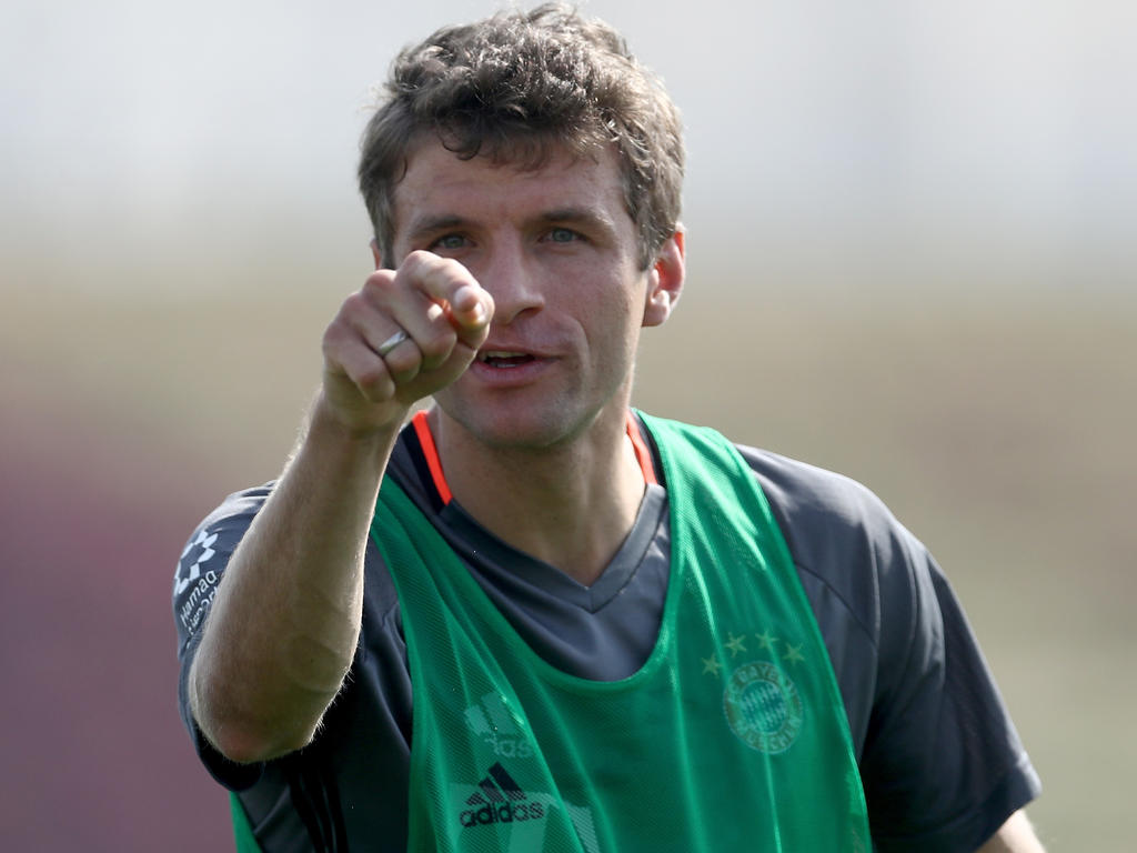 Thomas Müller brennt bereits auf den Rückrundenstart Thomas Müller brennt bereits auf den Rückrundenstart