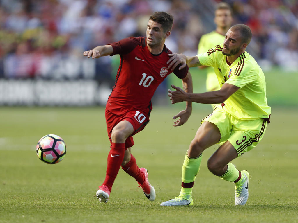 Christian Pulisic (l.) will mit den US-Boys zur WM Christian Pulisic (l.) will mit den US-Boys zur WM