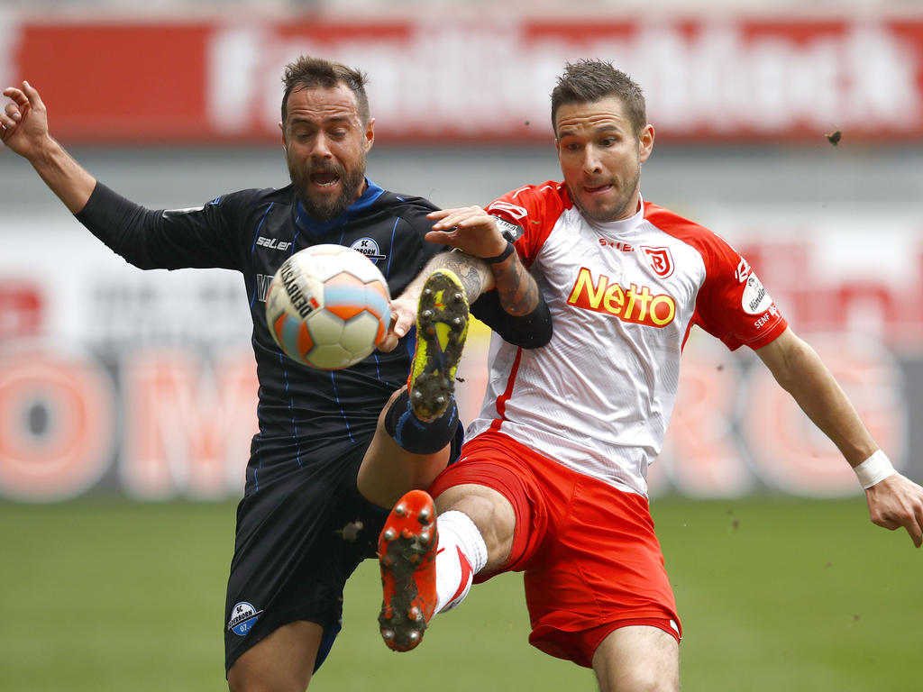 Sebastian Heidinger (l.) wird sich künftig für Kiel in die Zweikämpfe werfen Sebastian Heidinger (l.) wird sich künftig für Kiel in die Zweikämpfe werfen