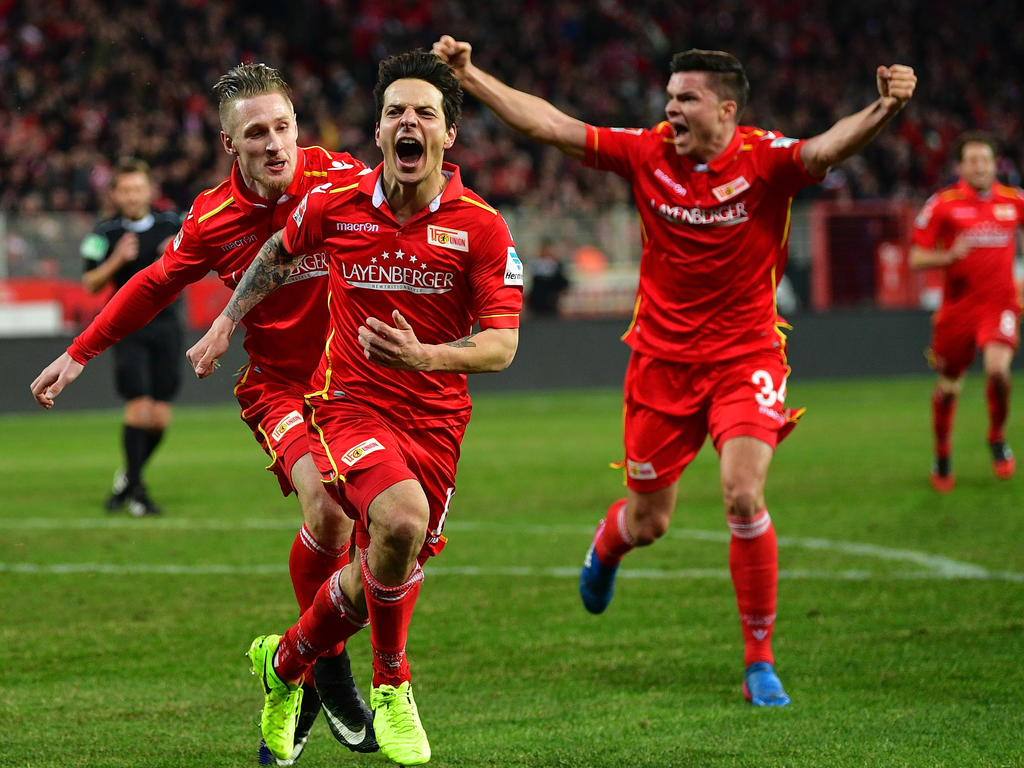 Union Berlin hat die Tabellenführung in der 2. Bundesliga übernommen Union Berlin hat die Tabellenführung in der 2. Bundesliga übernommen
