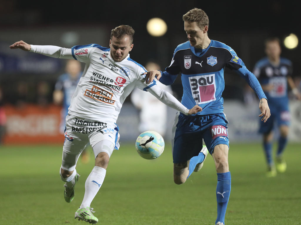 Edvin Orascanin (l.) verlässt den FAC Edvin Orascanin (l.) verlässt den FAC