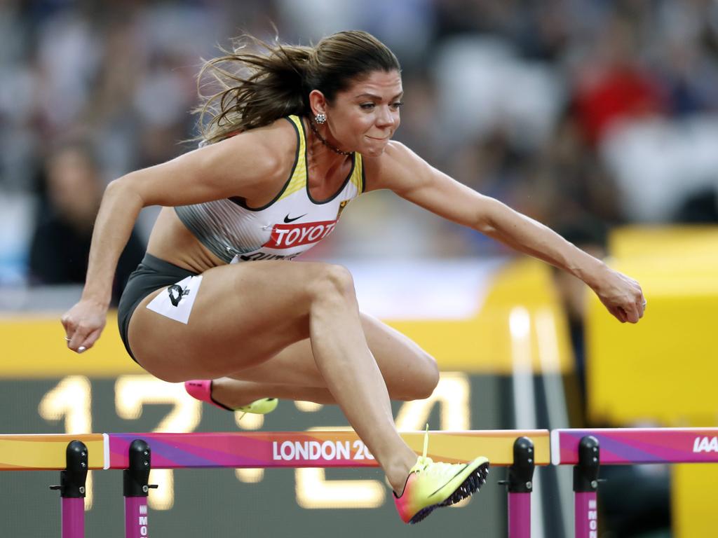 Pamela Dutkiewicz hat bei der WM in London Bronze gewonnen Pamela Dutkiewicz hat bei der WM in London Bronze gewonnen