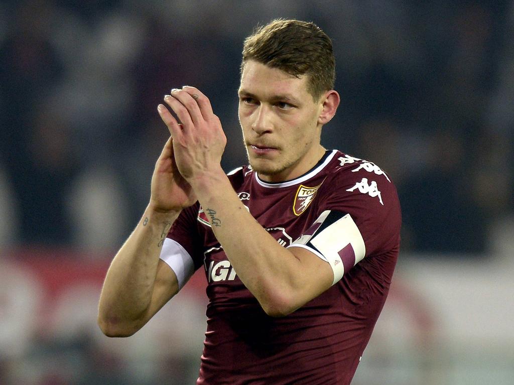 Andrea Belotti, delantero del Torino FC. (Foto: Imago) Andrea Belotti, delantero del Torino FC. (Foto: Imago)