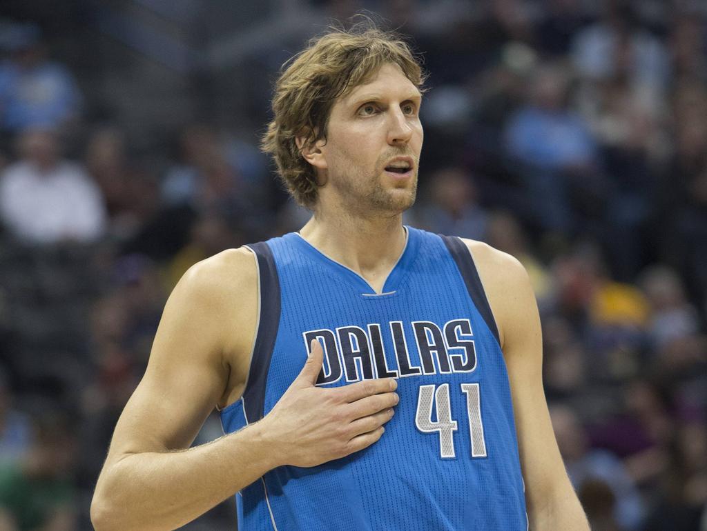 Dirk Nowitzki wird als Kapitän des Team World auf dem Parkett stehen Dirk Nowitzki wird als Kapitän des Team World auf dem Parkett stehen