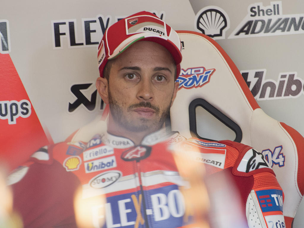 Andrea Dovizioso geht als Zweiter in das Rennen in Österreich Andrea Dovizioso geht als Zweiter in das Rennen in Österreich