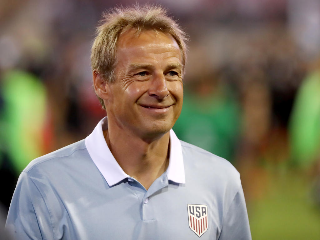 Jürgen Klinsmann konnte auch nach seiner Entlassung als US-Coach lachen Jürgen Klinsmann konnte auch nach seiner Entlassung als US-Coach lachen