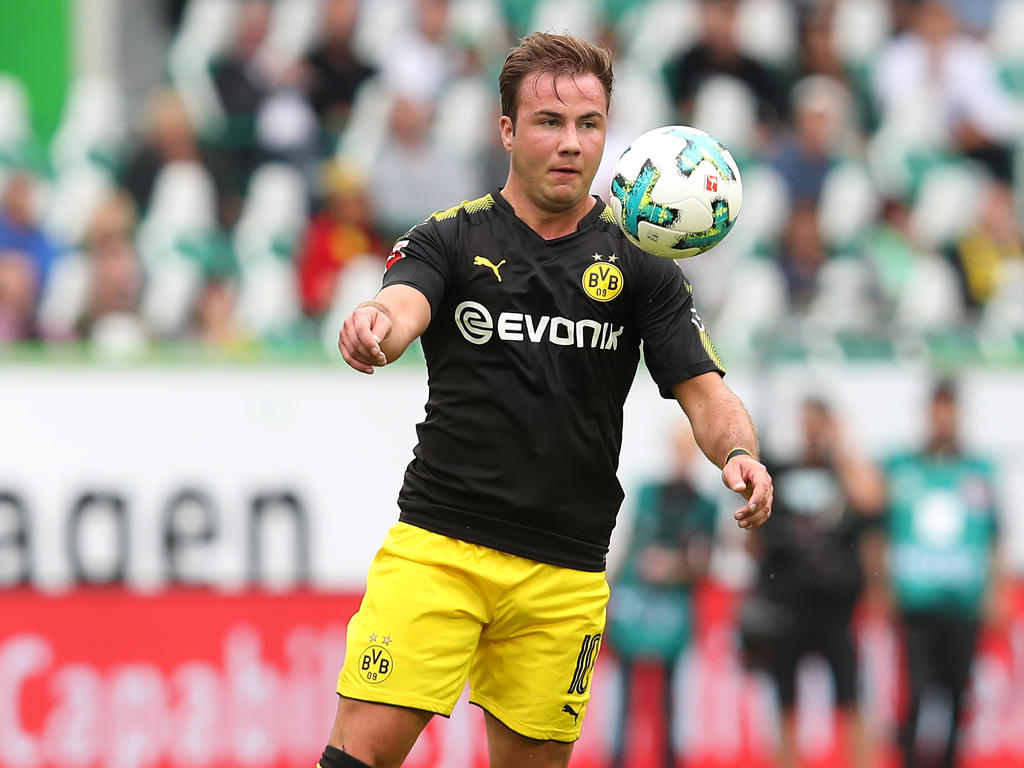 Mario Götze hat gegen den VfL Wolfsburg sein Comeback gefeiert Mario Götze hat gegen den VfL Wolfsburg sein Comeback gefeiert