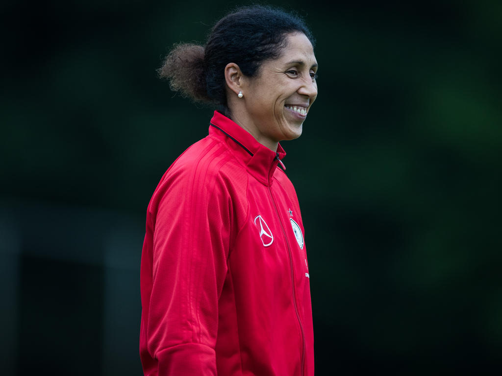 Das Team von Steffi Jones ist fit Das Team von Steffi Jones ist fit
