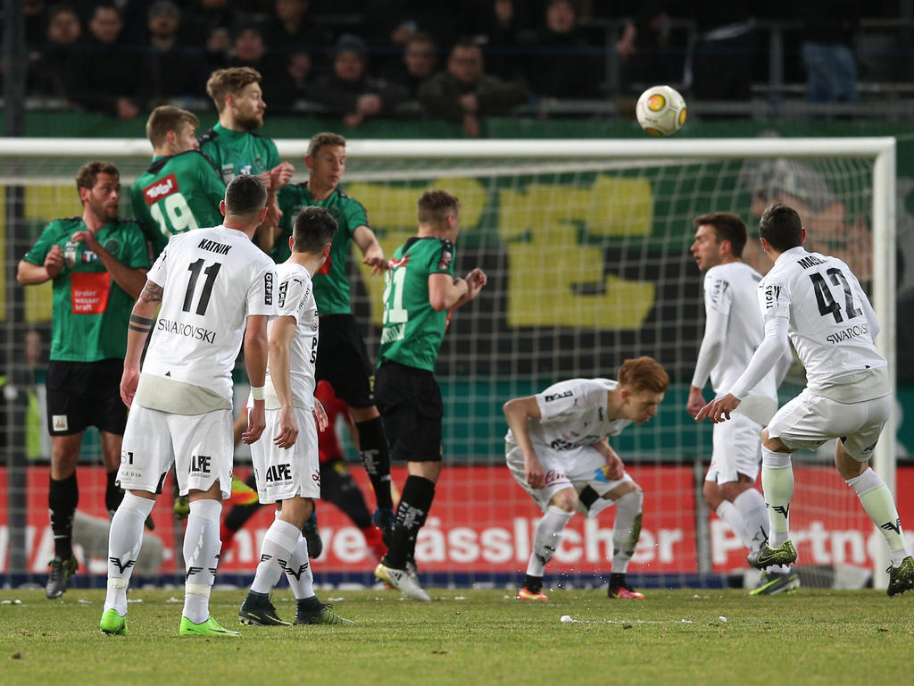 Das Tiroler Derby war für Wacker Innsbruck ein böses Erwachen Das Tiroler Derby war für Wacker Innsbruck ein böses Erwachen