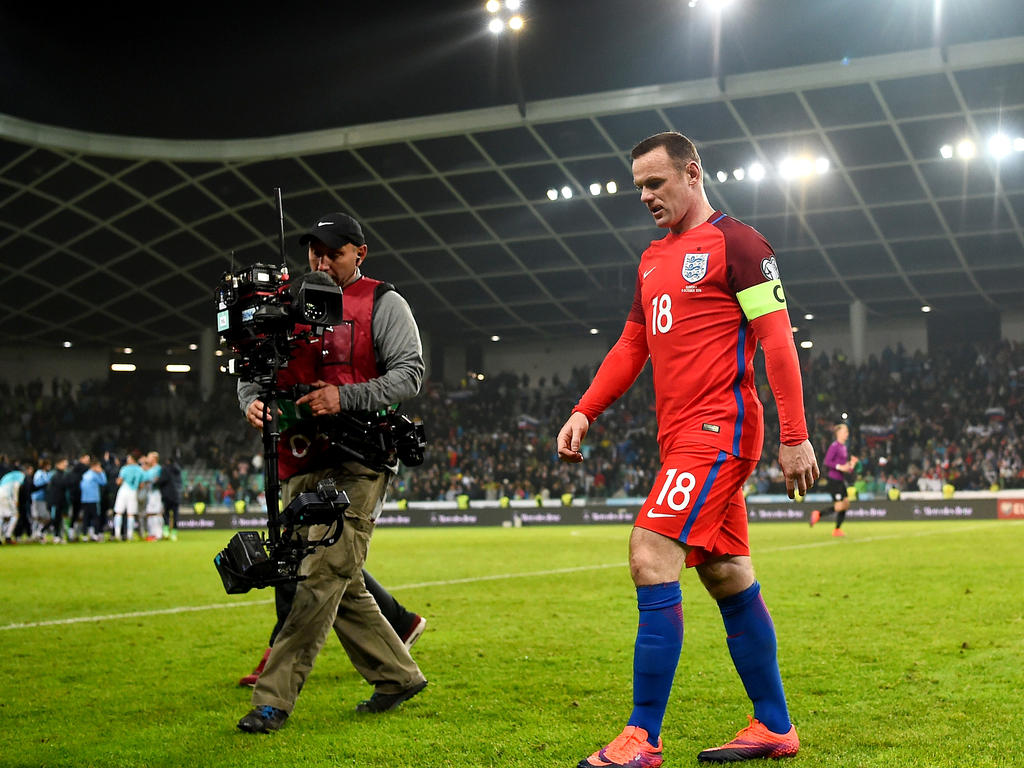 Wayne Rooney ist nicht für Englands Kader nominiert Wayne Rooney ist nicht für Englands Kader nominiert