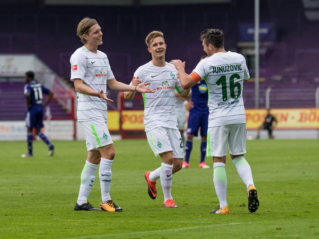 Der SV Werder hat sein Testspiel gegen Osnabrück gewonnen Der SV Werder hat sein Testspiel gegen Osnabrück gewonnen