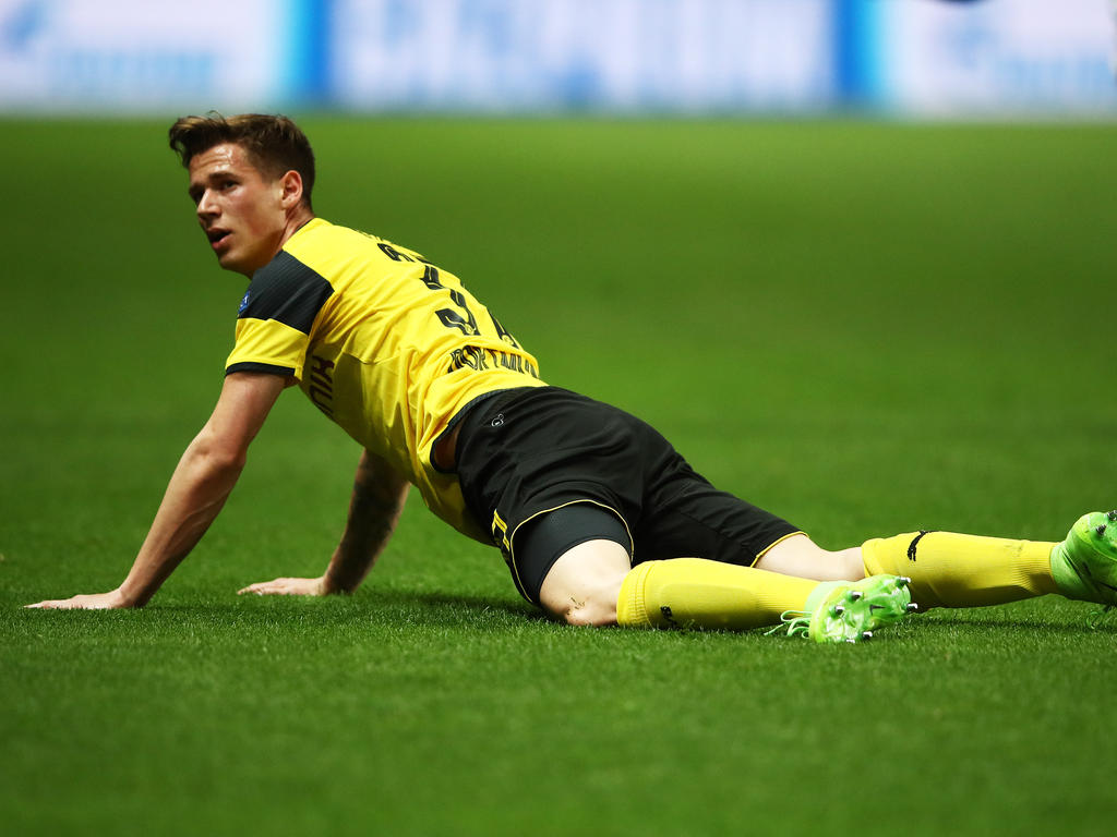 Erik Durm musste früh das Feld verlassen Erik Durm musste früh das Feld verlassen