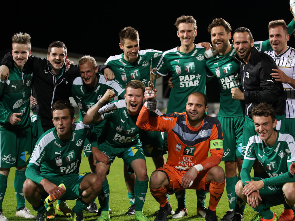 Wattens bejubelt den Klassenerhalt in der Erste Liga Wattens bejubelt den Klassenerhalt in der Erste Liga