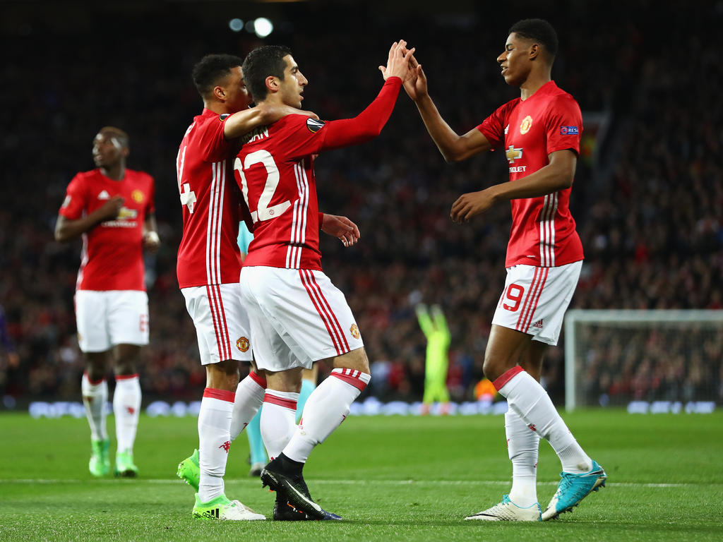 Manchester United steht im Halbfinale der Europa League Manchester United steht im Halbfinale der Europa League