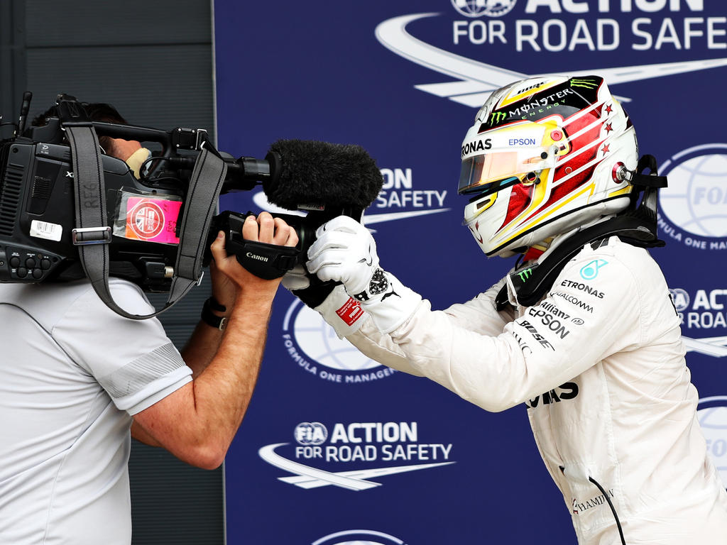 Lewis Hamilton kann in der neuen Saison den Pole-Rekord von Michael Schumacher knacken Lewis Hamilton kann in der neuen Saison den Pole-Rekord von Michael Schumacher knacken