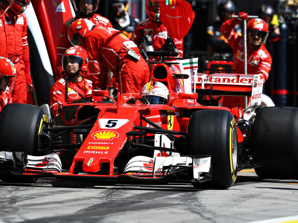 Sebastian Vettel und Ferrari wollen überall die Besten sein Sebastian Vettel und Ferrari wollen überall die Besten sein