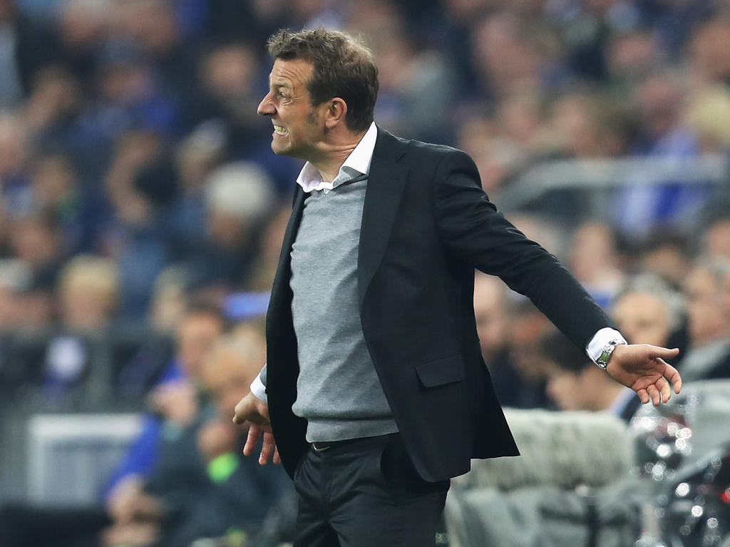 Markus Weinzierl beklagte nach dem Spiel eine Markus Weinzierl beklagte nach dem Spiel eine