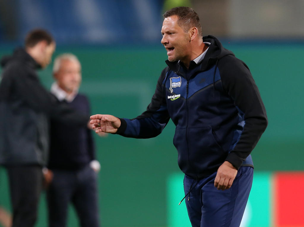Pál Dárdai hat die Randale in Rostock schnell abgehakt Pál Dárdai hat die Randale in Rostock schnell abgehakt