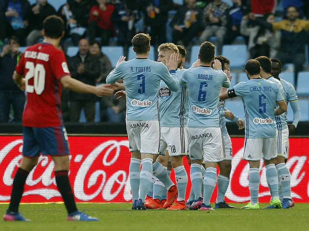 Los vigueses siguen soñando con el trofeo de Europa League. (Foto: Imago) Los vigueses siguen soñando con el trofeo de Europa League. (Foto: Imago)