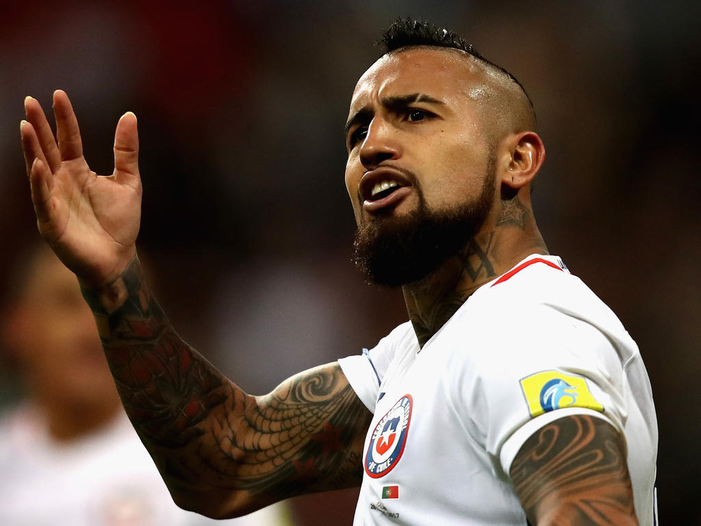 Chiles Star Arturo Vidal polarisiert Chiles Star Arturo Vidal polarisiert