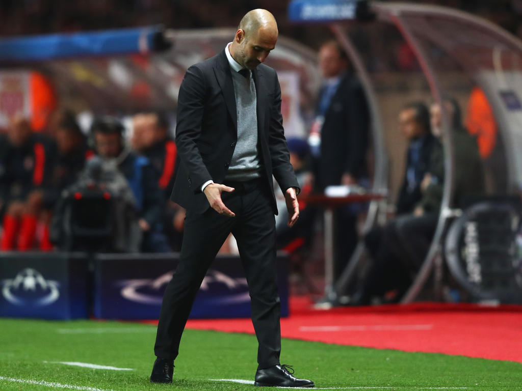 City-Coach Pep Guardiola erlebte eine krachende Niederlage City-Coach Pep Guardiola erlebte eine krachende Niederlage