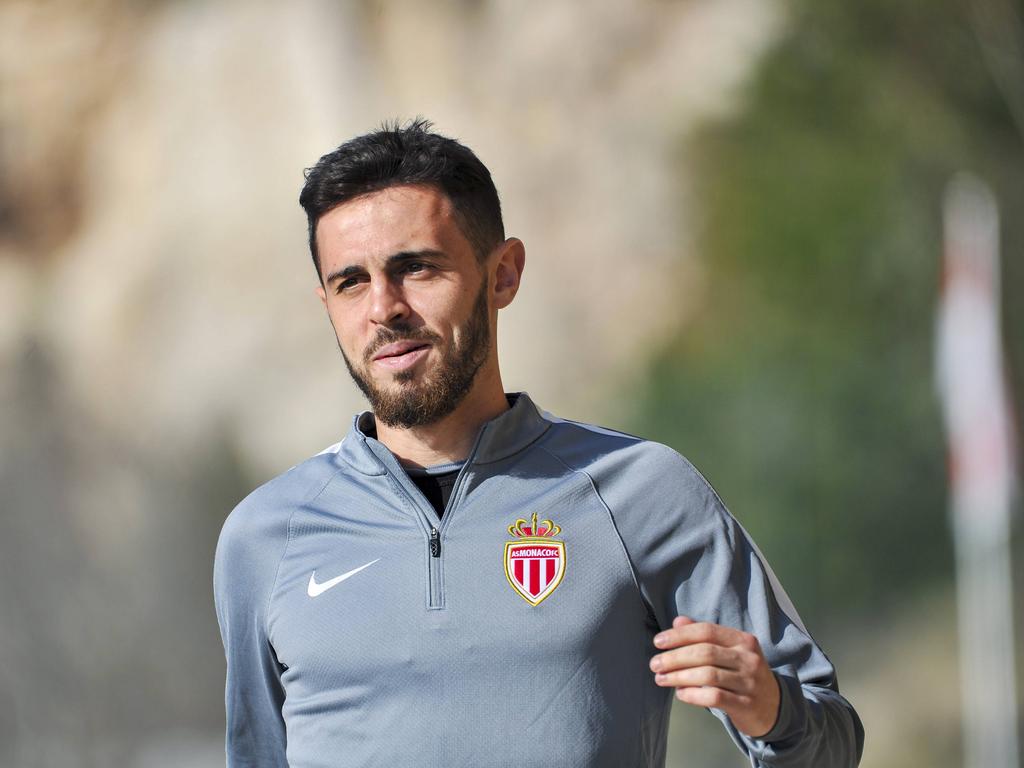 Bernardo Silva is aanwezig tijdens een training van AS Monaco (14-03-2017). Bernardo Silva is aanwezig tijdens een training van AS Monaco (14-03-2017).