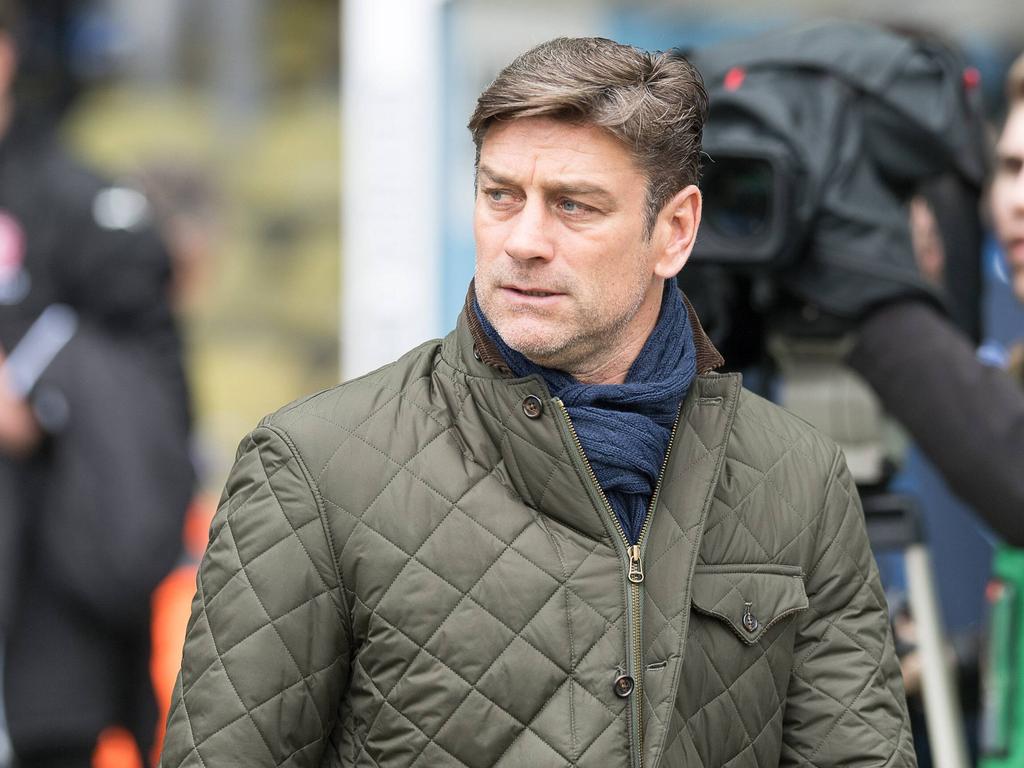 Oliver Kreuzer hat die Mannschaft des KSC scharf kritisiert Oliver Kreuzer hat die Mannschaft des KSC scharf kritisiert