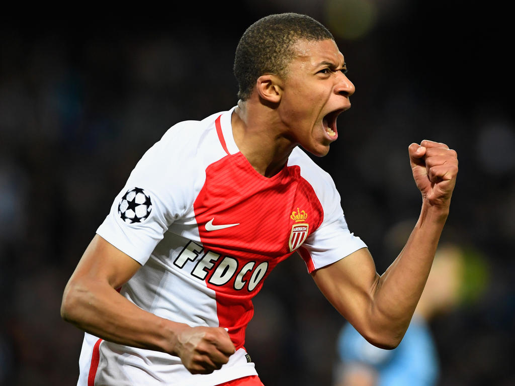 Kylian Mbappé hizo el 1-0 en el Luis II de Mónaco. (Foto: Getty) Kylian Mbappé hizo el 1-0 en el Luis II de Mónaco. (Foto: Getty)