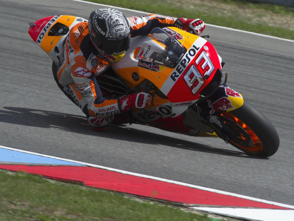 Marc Márquez startet ganz vorne Marc Márquez startet ganz vorne