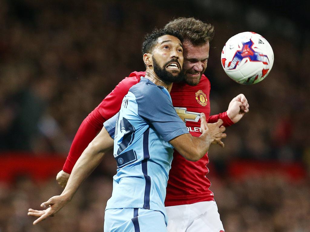 Imagen del último duelo entre los dos equipos de Manchester. (Foto: Imago) Imagen del último duelo entre los dos equipos de Manchester. (Foto: Imago)