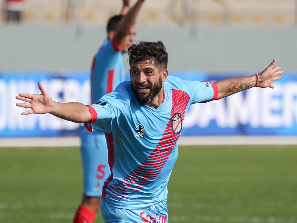 Wilchez marcó para el Arsenal en la Copa Sudamericana. (Foto: Imago) Wilchez marcó para el Arsenal en la Copa Sudamericana. (Foto: Imago)