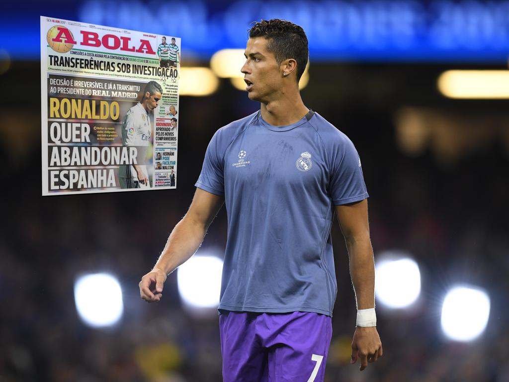 Flieht Cristiano Ronaldo vor dem öffentlichen Druck? Flieht Cristiano Ronaldo vor dem öffentlichen Druck?