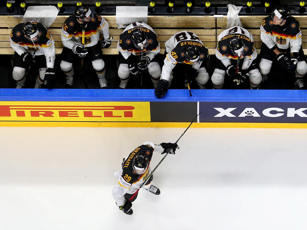 Leon Draisaitl (unten) mobilisierte all seine Kräfte Leon Draisaitl (unten) mobilisierte all seine Kräfte
