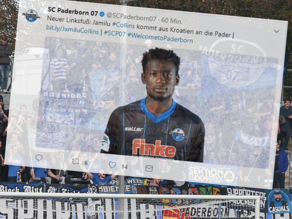 Jamilu Collins wechselt zum SC Paderborn Jamilu Collins wechselt zum SC Paderborn